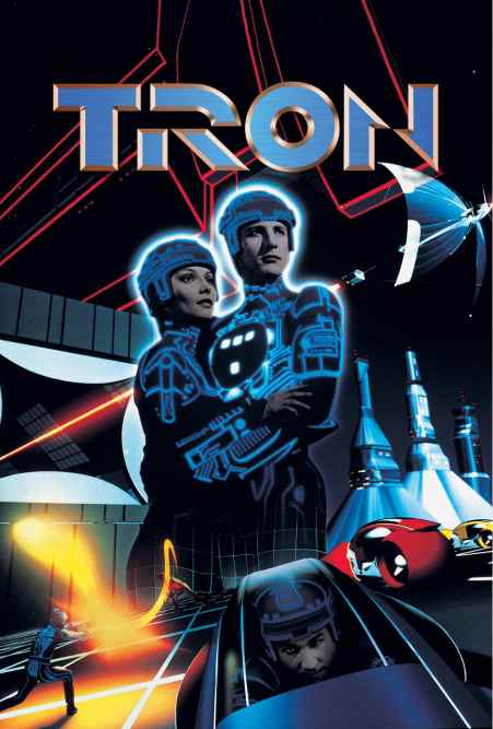 Poster de "Tron - Uma Odisseia Eletrônica"