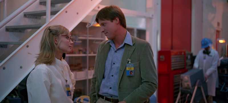 Cindy Morgan e Bruce Boxleitner em "Tron - Uma Odisseia Eletrônica"