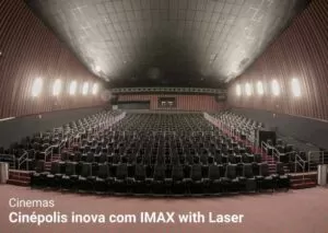 Sala IMAX With Laser do Cinépolis no Shopping JK Iguatemi