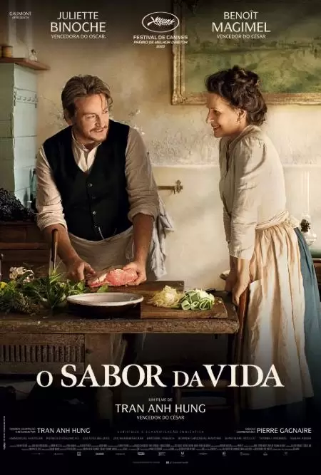 Poster de "O Sabor da Vida"